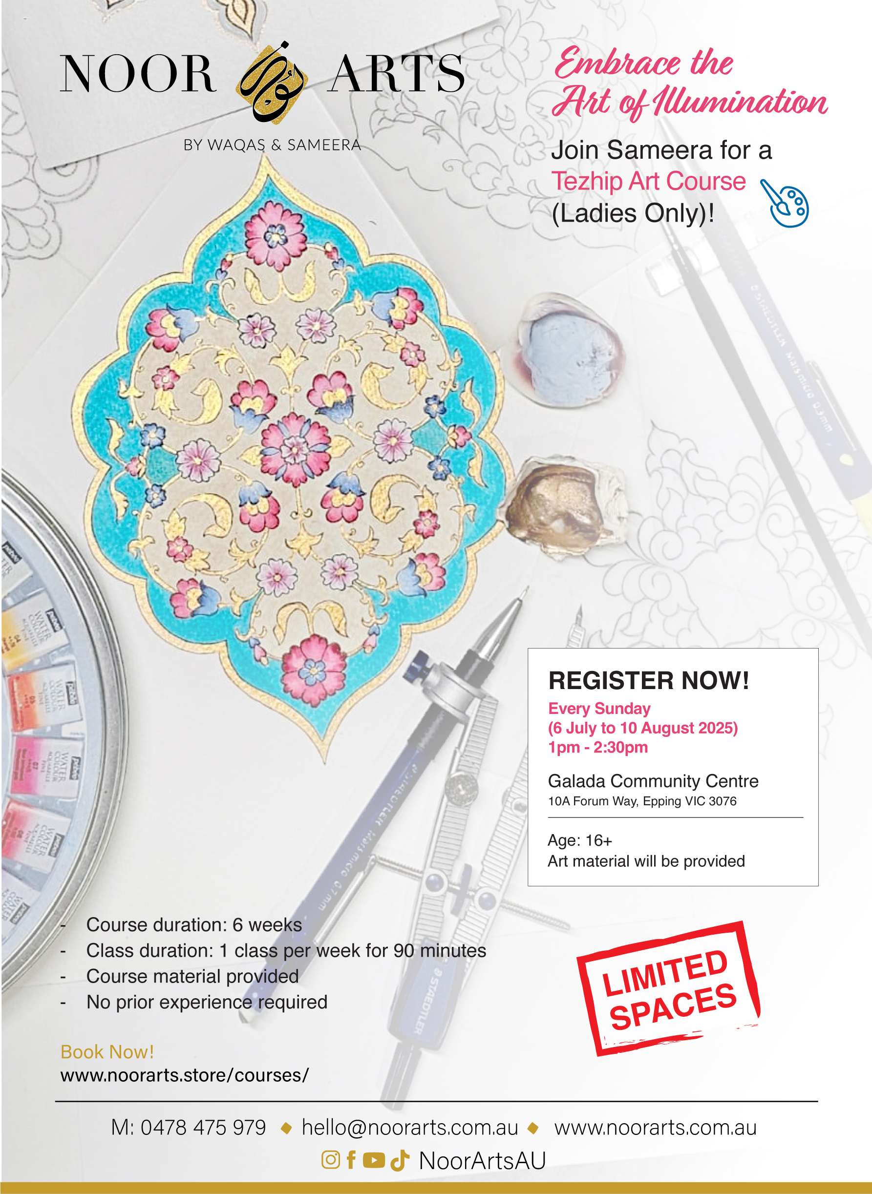 Tezhip workshop